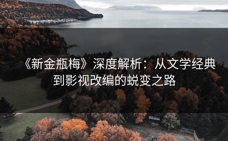 《新金瓶梅》深度解析：从文学经典到影视改编的蜕变之路